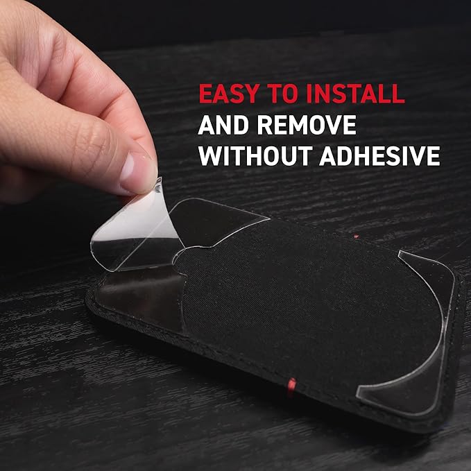 MagSlim™ Wallet | Nano-Suction Adhesive | Thumb-Slot For Quick Access