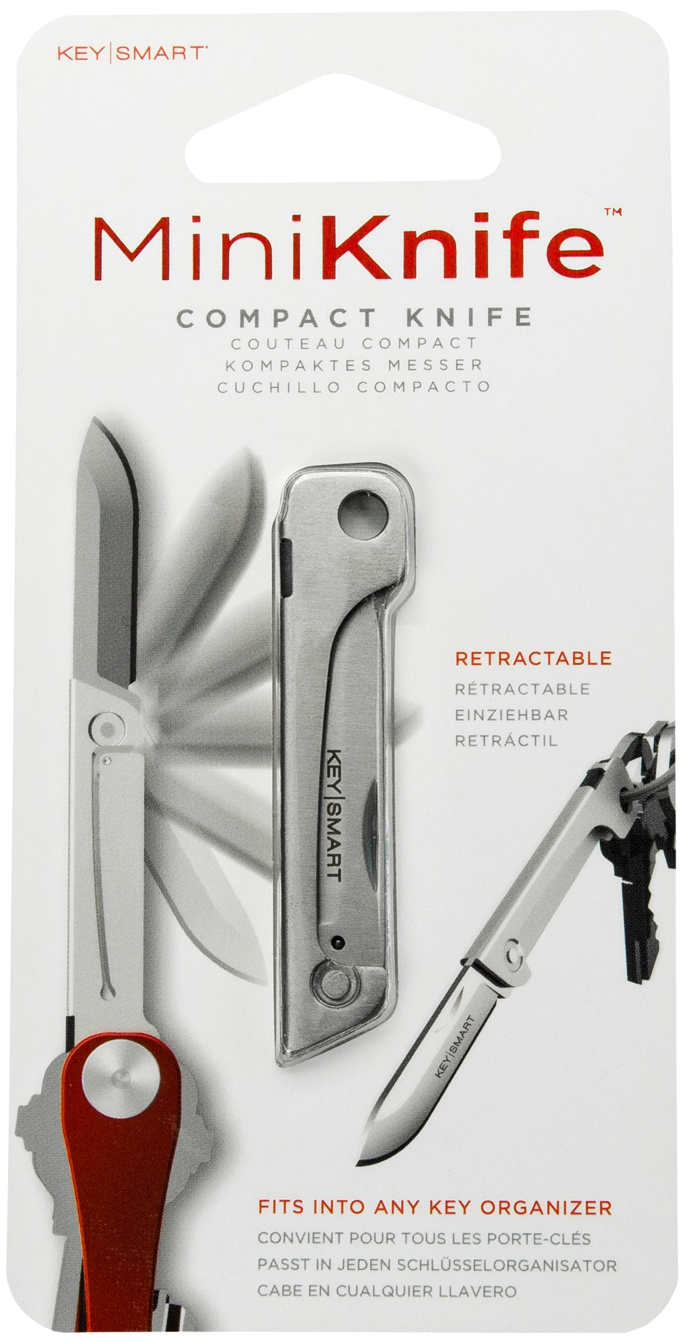KeySmart Original Carbon Fiber 3K Compact Key Holder at Swiss Knife Shop